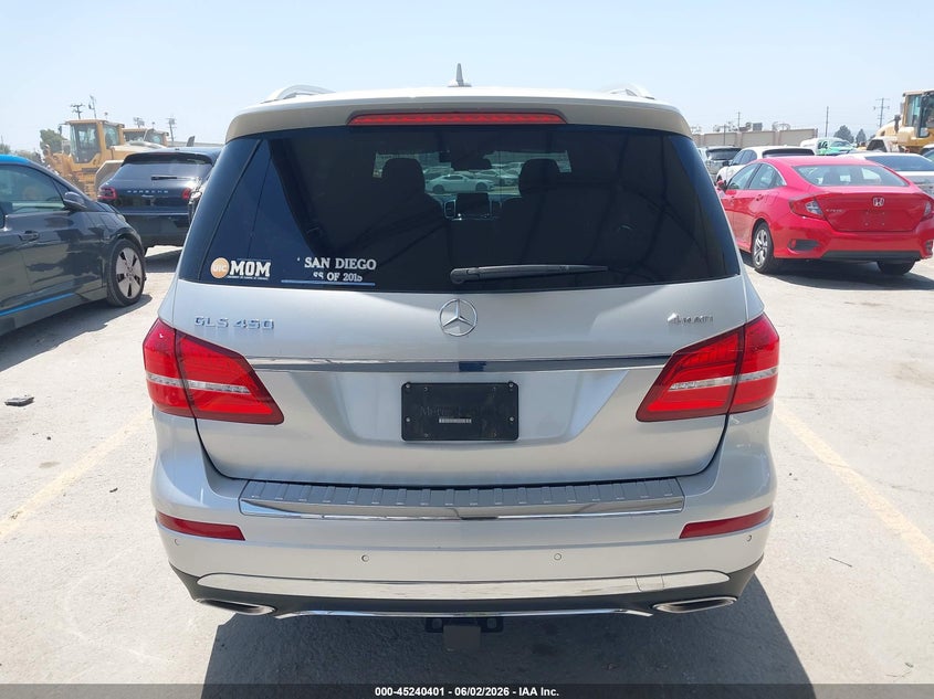 2017 Mercedes-Benz Gls 450 4Matic VIN: 4JGDF6EE5HA821734 Lot: 45240401