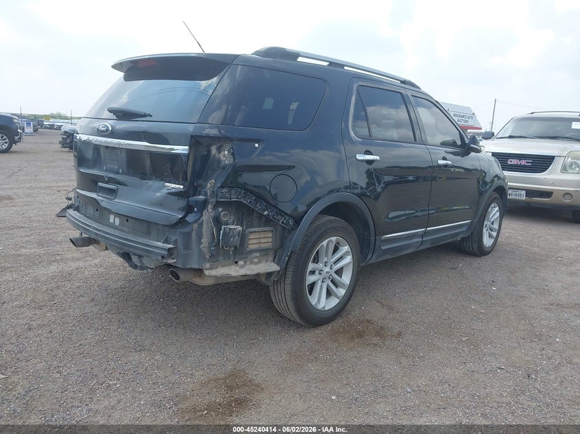 Vin: 1fm5k7d80dgc48847, lot: 45738205, ford explorer xlt 20134