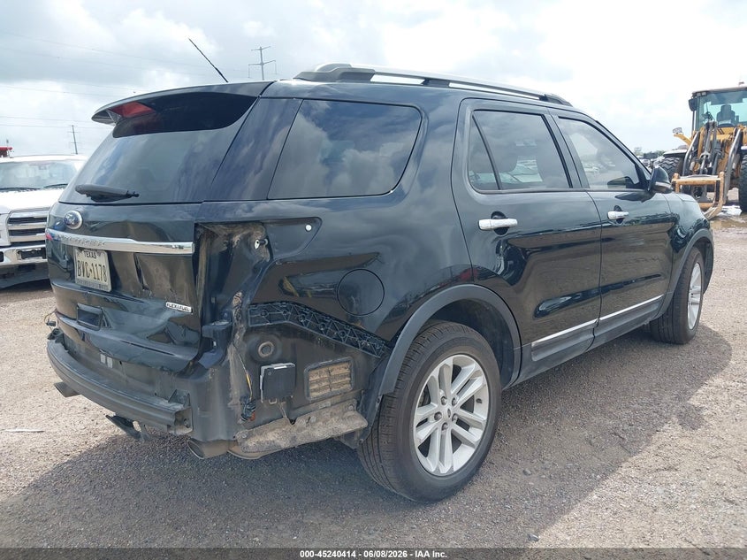 Vin: 1fm5k7d80dgc48847, lot: 45738205, ford explorer xlt 20134