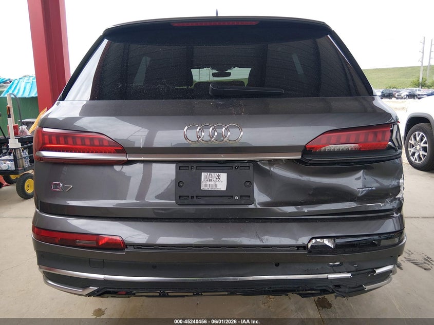 2021 Audi Q7 Premium Plus 45 Tfsi Quattro Tiptronic VIN: WA1LJAF74MD040093 Lot: 45240456