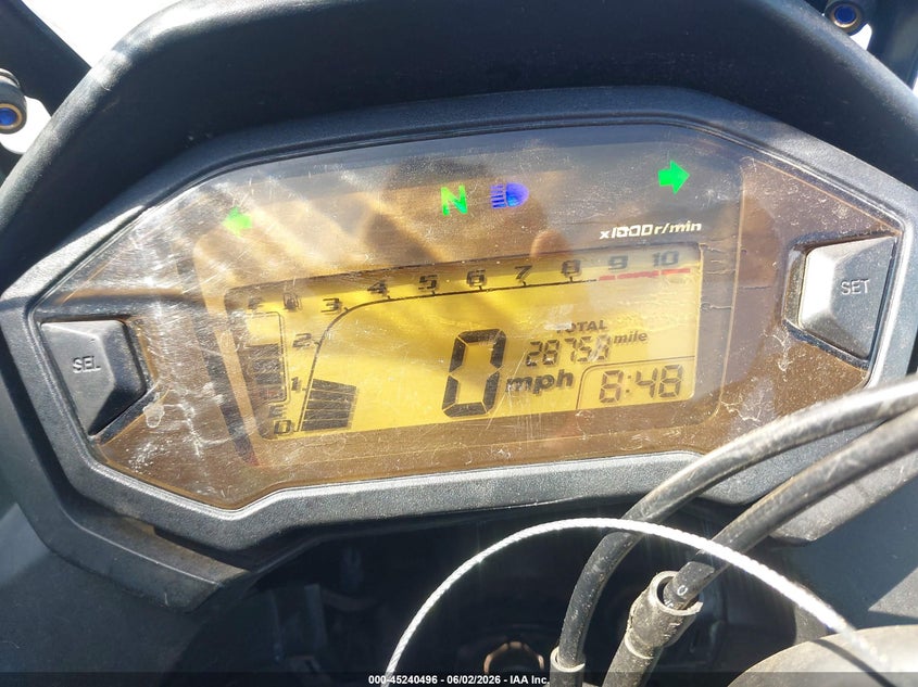 2013 Honda Cb500 X VIN: MLHPC4613D5000335 Lot: 45240496