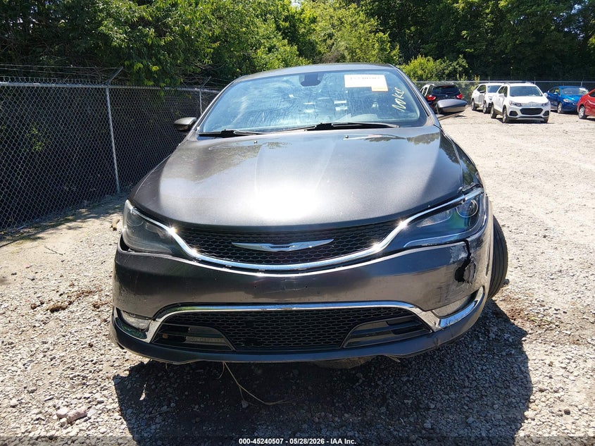 2015 Chrysler 200 C VIN: 1C3CCCCB5FN565749 Lot: 45240507
