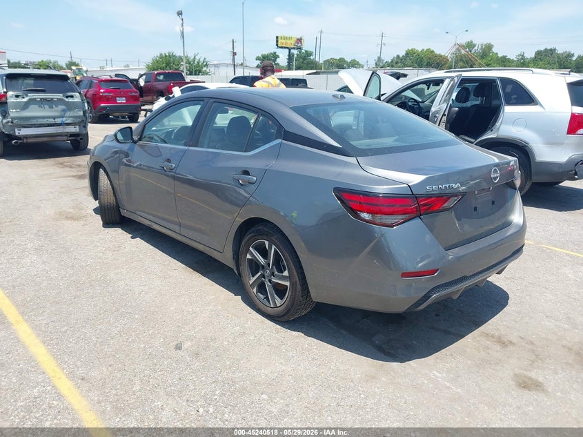 2025 NISSAN SENTRA auction photo 3