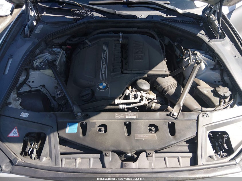 2011 BMW 5ER SEDAN 3.0L I-6 DI, DOHC, VVT, TURBO, 300HP