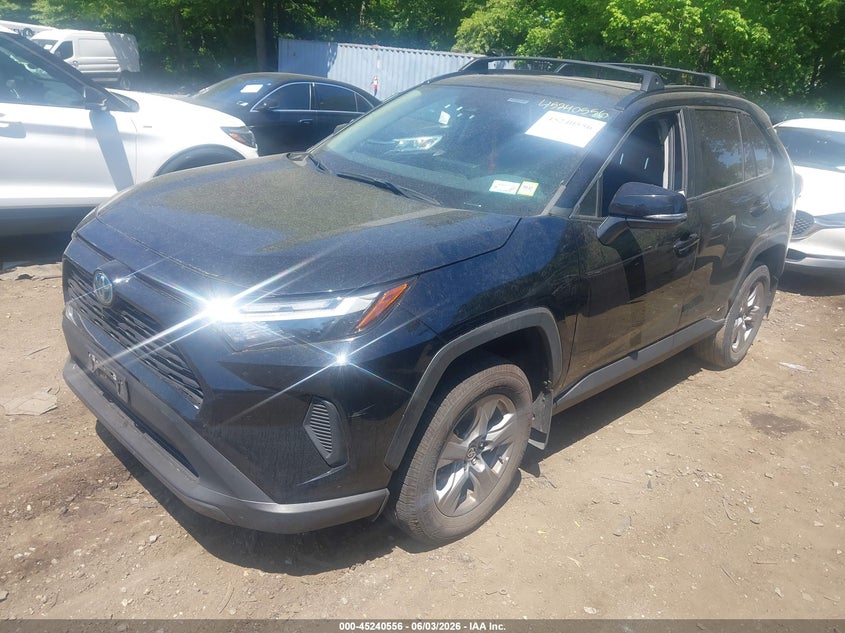 Vin: 4t3rwrfv5pu095299, lot: 45738347, toyota rav4 hybrid xle 20232
