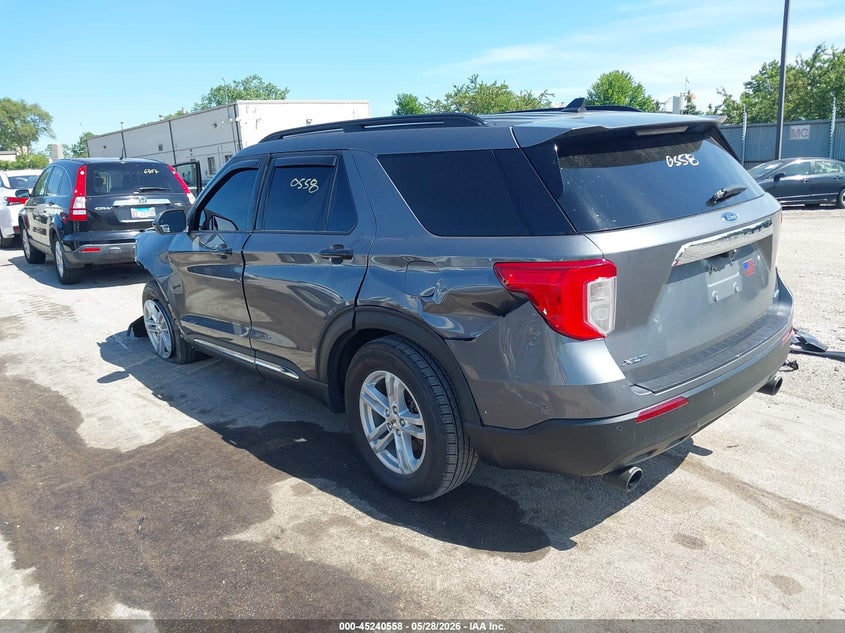Vin: 1fmsk8dh9mga65679, lot: 45738349, ford explorer xlt 20213