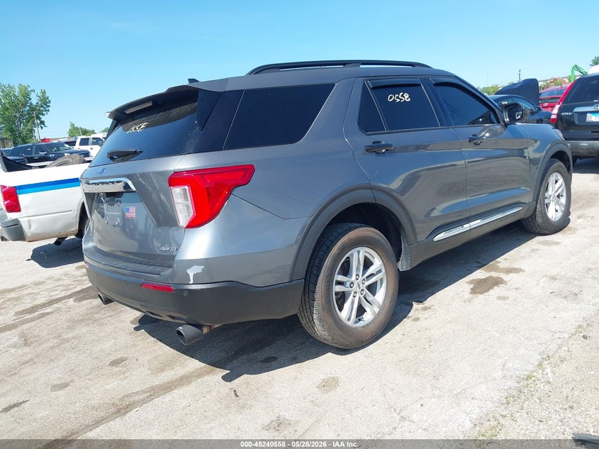 Vin: 1fmsk8dh9mga65679, lot: 45738349, ford explorer xlt 20214