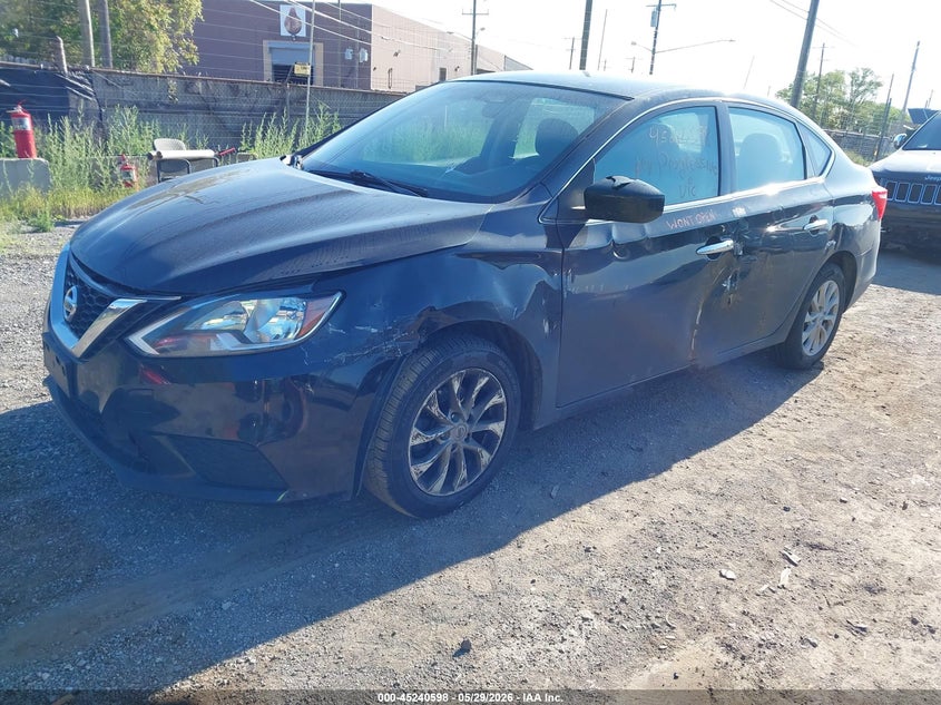 2019 NISSAN SENTRA SEDAN 1.8L I-4 DOHC, VVT, 124HP