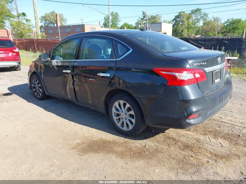 2019 NISSAN SENTRA SEDAN 1.8L I-4 DOHC, VVT, 124HP