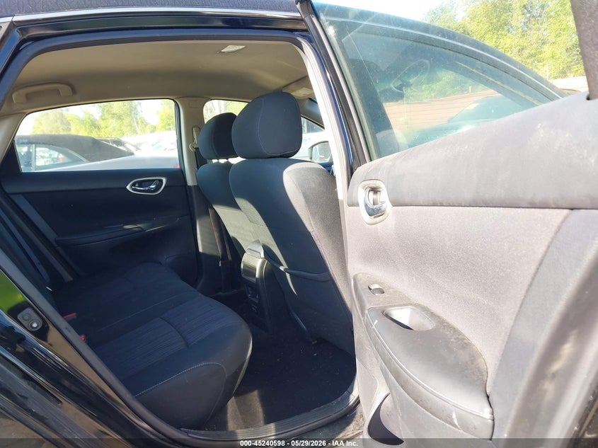 2019 NISSAN SENTRA SEDAN 1.8L I-4 DOHC, VVT, 124HP