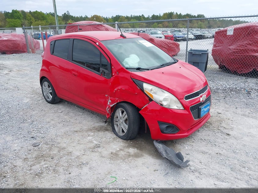Vin: kl8cb6s9xec436990, lot: 45738436, chevrolet spark ls auto 2014 img_1