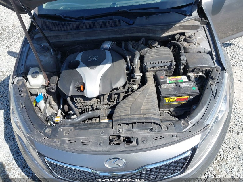 2012 Kia Optima 2.0 Sx grey Lot 111045240677 Vin 5XXGR4A67CG001664