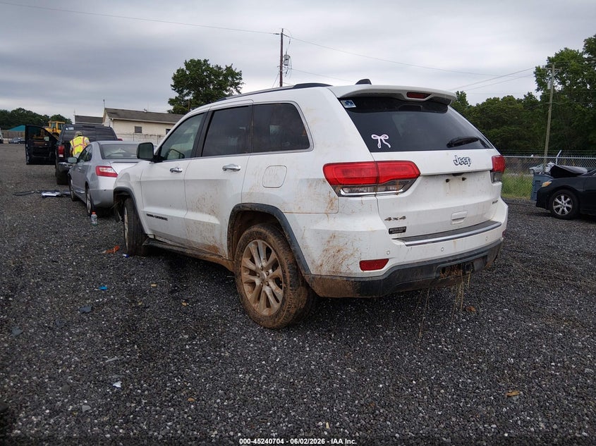 2017 JEEP GRAND CHEROKEE auction photo 3
