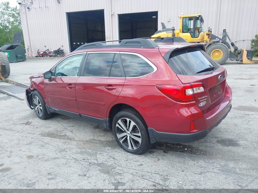 Vin: 4s4bsejc1g3312602, lot: 45738498, subaru outback 3.6r limited 20163
