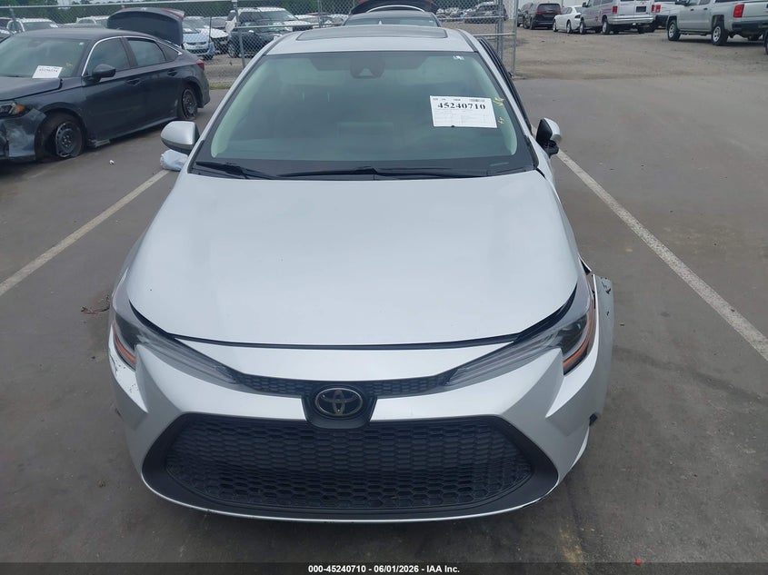 VIN 5YFHPRAE0LP011099 2020 TOYOTA COROLLA LE
