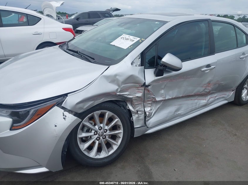 VIN 5YFHPRAE0LP011099 2020 TOYOTA COROLLA LE