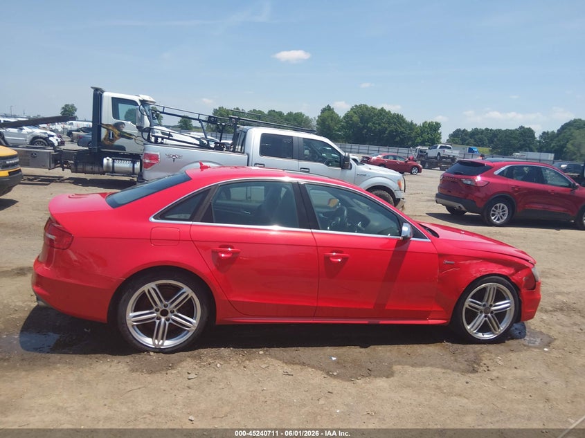 2014 Audi S4 3.0T Premium Plus VIN: WAUKGAFL5EA098453 Lot: 45240711