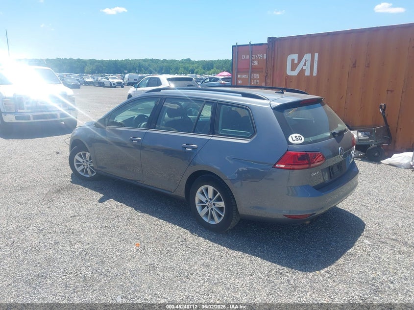 2015 VOLKSWAGEN GOLF SPORTWAGEN auction photo 3