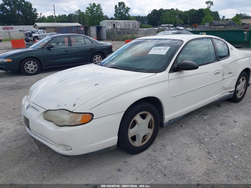 2G1WW12E819226570 2001 Chevrolet Monte Carlo Ls photo 1