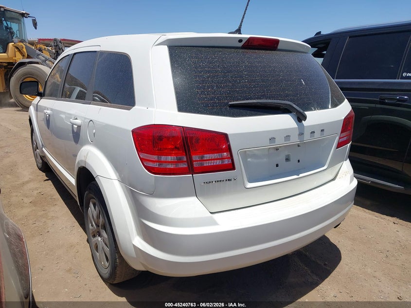 Vin: 3c4pdcab9dt671812, lot: 45738554, dodge journey american value pkg 20133