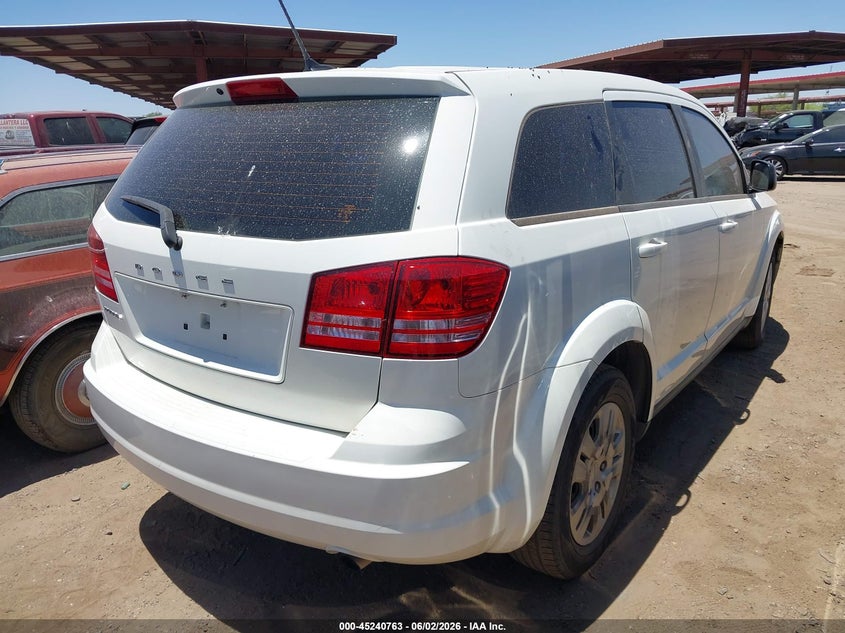 Vin: 3c4pdcab9dt671812, lot: 45738554, dodge journey american value pkg 20134
