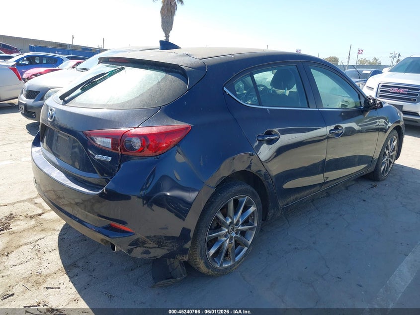 Vin: 3mzbn1l30jm220689, lot: 45738557, mazda mazda3 touring 20184