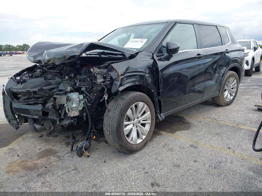 Vin: ja4j3ua81sz016837, lot: 45738567, mitsubishi outlander es 2.5 2wd 20252