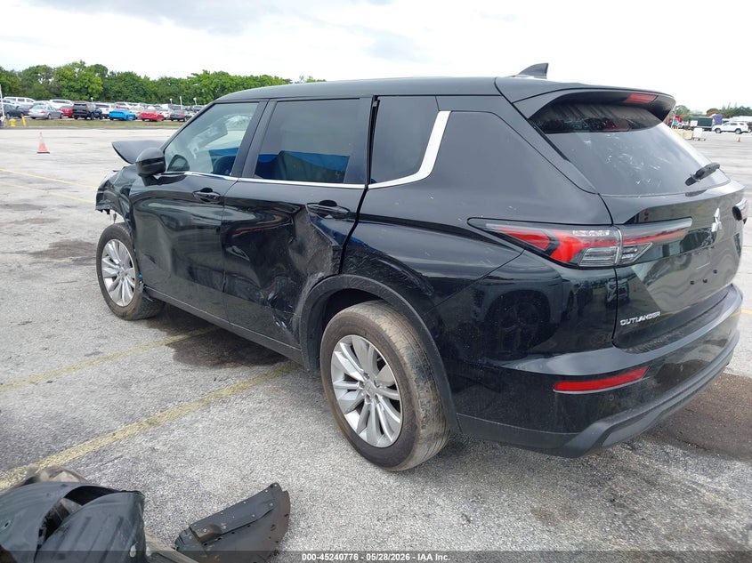 MITSUBISHI OUTLANDER 2025 VIN JA4J3UA81SZ016837