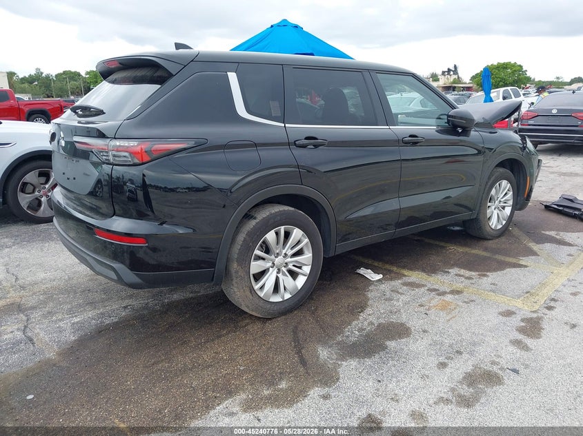 MITSUBISHI OUTLANDER 2025 VIN JA4J3UA81SZ016837