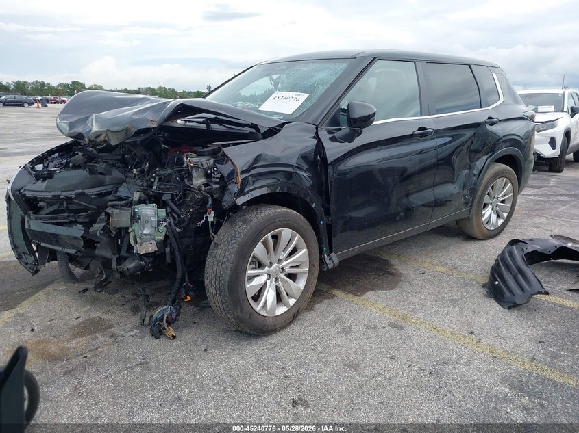MITSUBISHI OUTLANDER 2025 VIN JA4J3UA81SZ016837