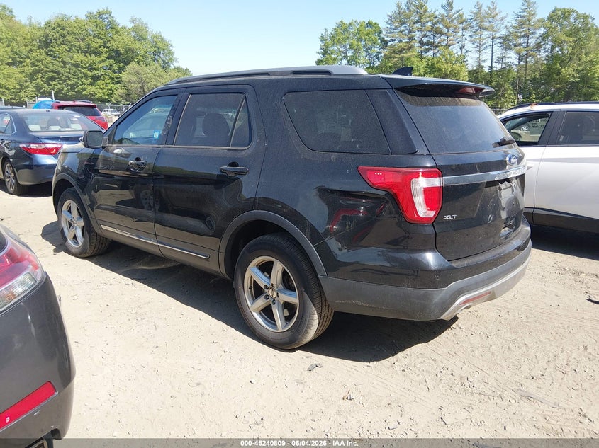 Vin: 1fm5k8dh1hgb58019, lot: 45738600, ford explorer xlt 20173