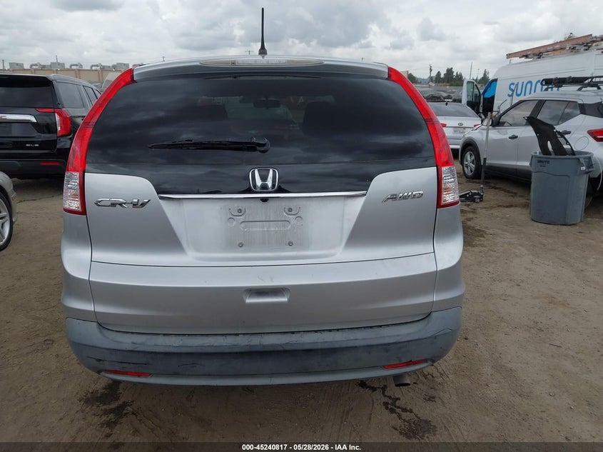 2012 Honda Cr-v 2.4 Ex Silver Lot 111045240817 Vin JHLRM4H50CC028664