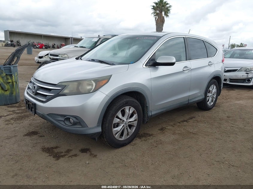2012 Honda Cr-v 2.4 Ex Silver Lot 111045240817 Vin JHLRM4H50CC028664
