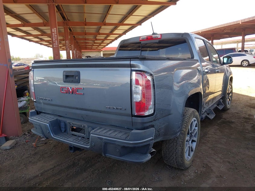 Vin: 1gtg6een0k1287240, lot: 45738618, gmc canyon denali 20194