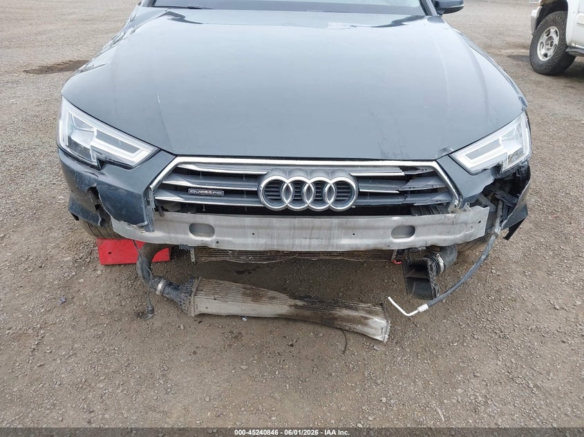 2017 Audi A4 2.0T Premium VIN: WAUENAF44HN014910 Lot: 45240846