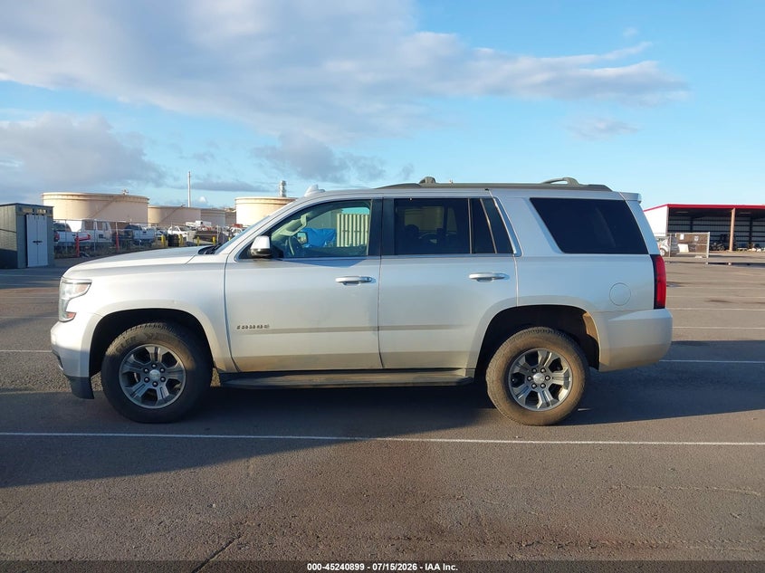2018 Chevrolet Tahoe Ls VIN: 1GNSKAEC7JR358261 Lot: 45240899