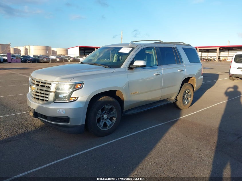 2018 Chevrolet Tahoe Ls VIN: 1GNSKAEC7JR358261 Lot: 45240899