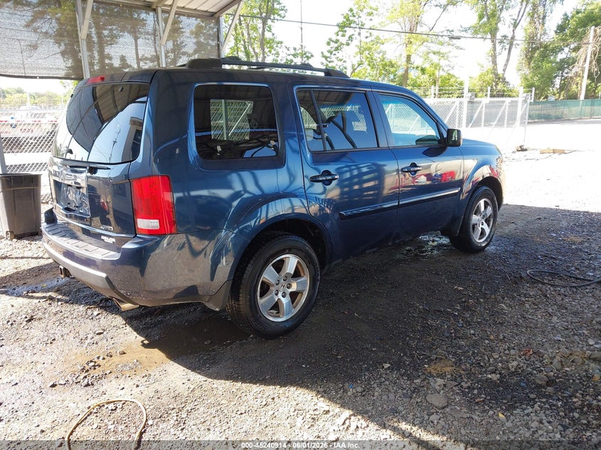 Vin: 5fnyf4h50bb065198, lot: 45738705, honda pilot ex-l 20114