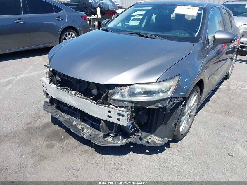 JTHKD5BH2C2102467 2012 Lexus Ct 1.8 Ct 200H Premium grey