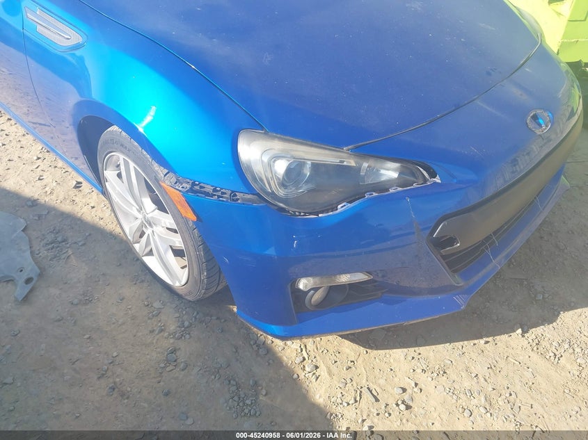 2013 Subaru Brz Limited VIN: JF1ZCAC11D1611217 Lot: 45240958