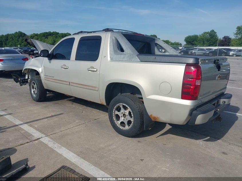 CHEVROLET AVALANCHE 1500 2007 VIN 3GNFK123X7G187486