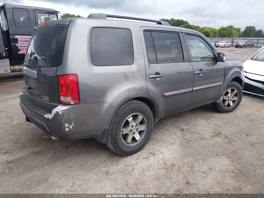 Vin: 5fnyf4h91bb070218, lot: 45738821, honda pilot touring 20114