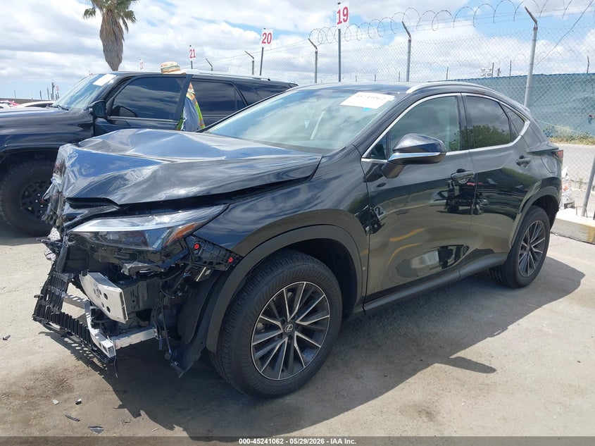 Vin: 2t2agcez7tc097843, lot: 45738853, lexus nx 350 20262