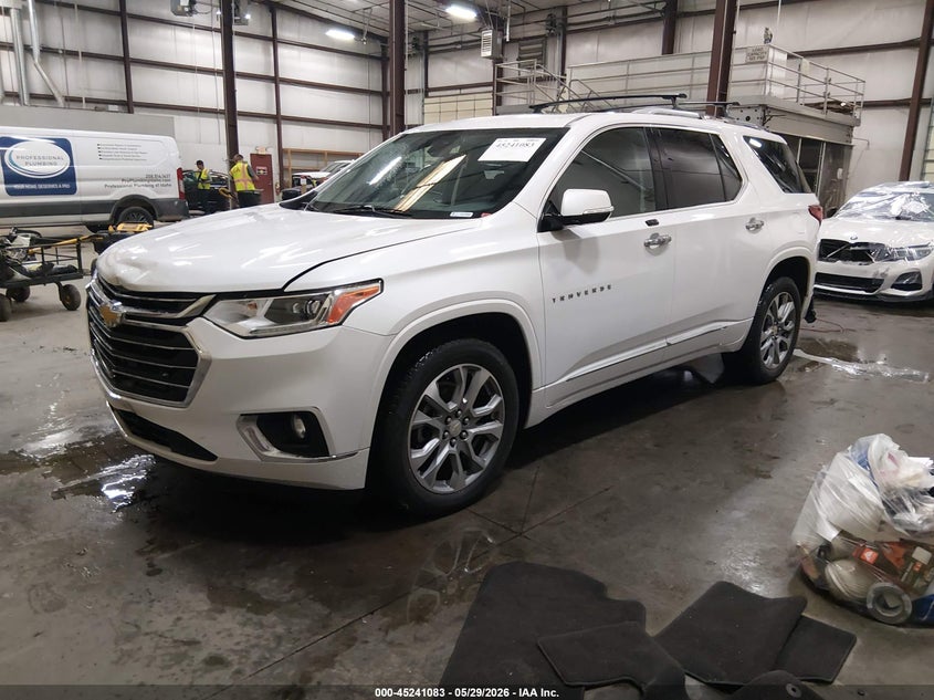 1GNEVJKW1JJ187766 2018 CHEVROLET TRAVERSE PREMIER photo 1
