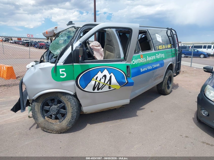 Vin: 1gazgnfg2h1291393, lot: 45738877, chevrolet express 3500 ls 20172
