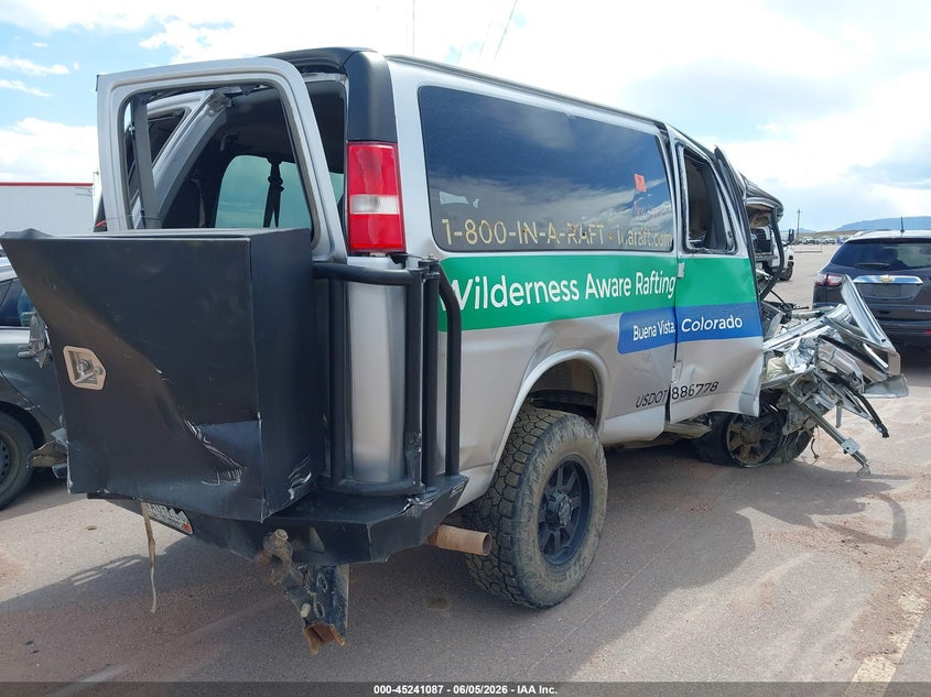 Vin: 1gazgnfg2h1291393, lot: 45738877, chevrolet express 3500 ls 20174
