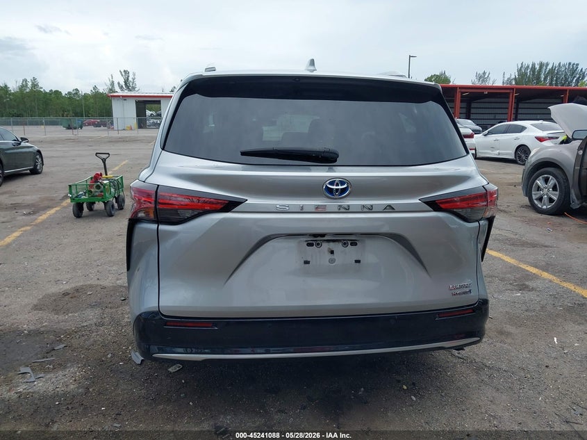 2021 Toyota Sienna Limited VIN: 5TDZRKEC7MS070870 Lot: 45241088