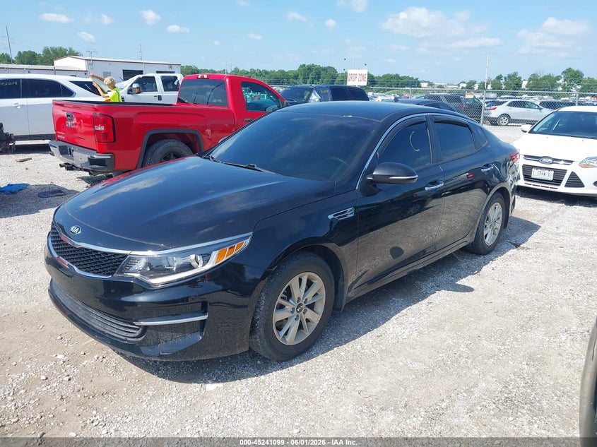 Vin: knagt4l3xg5115752, lot: 45738890, kia optima lx 20162