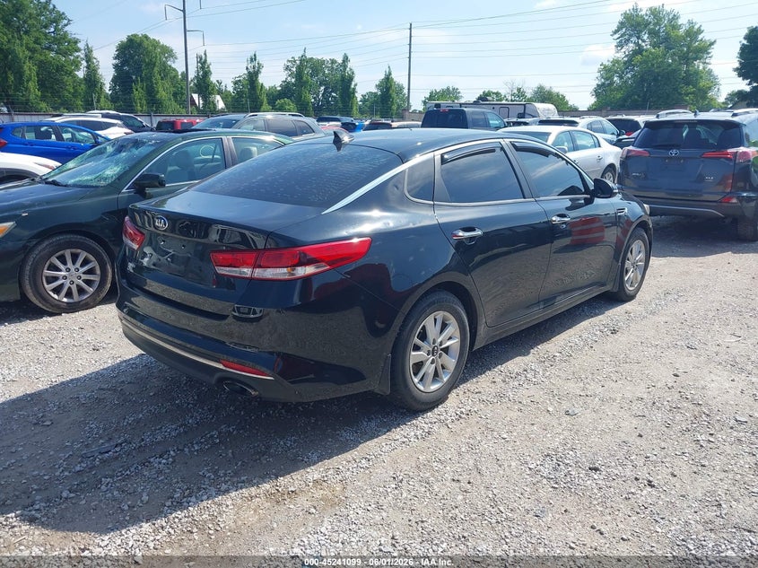 Vin: knagt4l3xg5115752, lot: 45738890, kia optima lx 20164