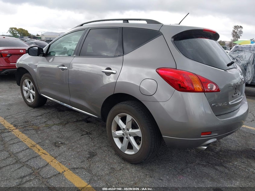 Vin: jn8az1mu1aw014604, lot: 45738951, nissan murano sl 20103